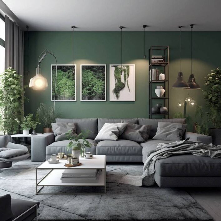 Stylish Living Room Interior